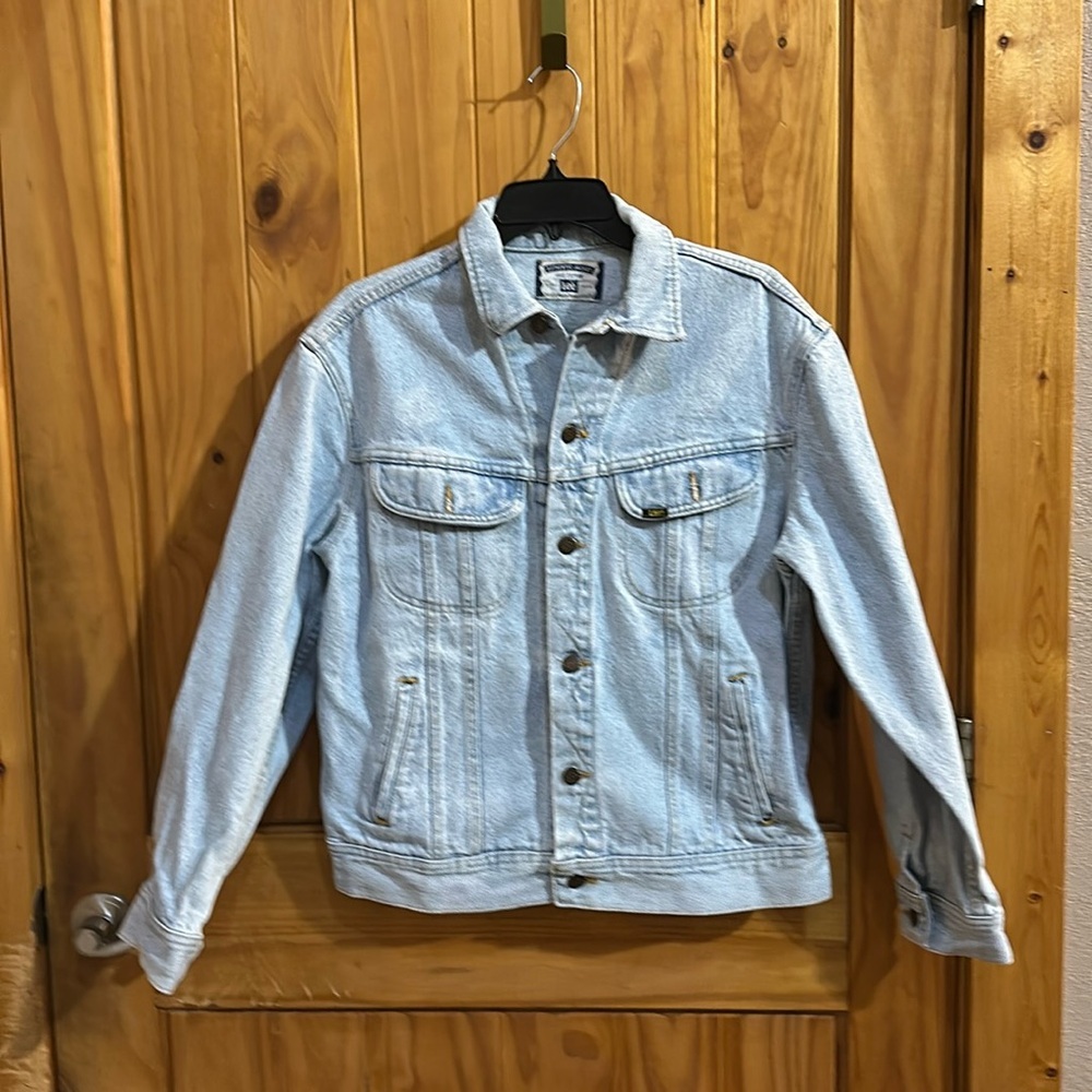 Lee Light Wash Denim Jacket - Light Blue